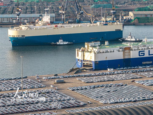 山東煙臺 車輛排隊出海，海洋工程裝備研發駛入快車道